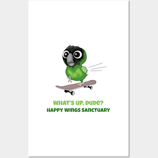 HWS Nerdy Birdy ~ Nanday Conure Posters and Art